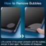 Screen Protector for iPhone 15 Plus 6.7-Inch, Tempered Glass Film with Easy Installation Tool, Case-Friendly, HD Clear, 3-Pack Image 2