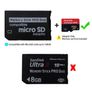 10x Micro SD / SDHC / TF to Memory Stick PRO Duo Adapter Bulk Pack for Sony PSP Image 4