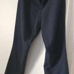 Navy Trousers Dunnes x2