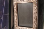 Irish Silver Miniature Photo  Frame