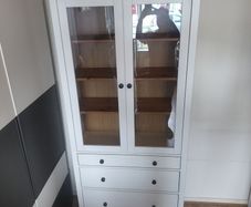 Glass cabinet Hemnes