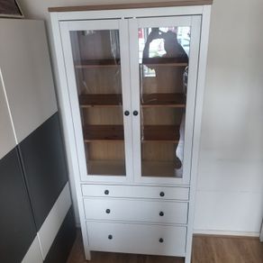 Glass cabinet Hemnes