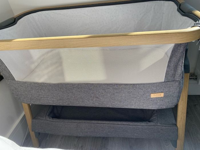 Cozee bedside crib - Tutti Bambini next to me