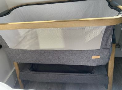 Cozee bedside crib - Tutti Bambini next to me