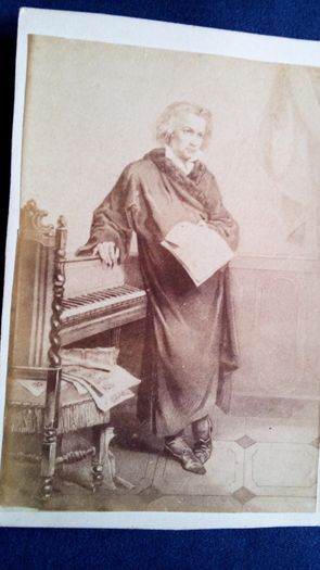 CDV Photo of Beethoven image - 1860's