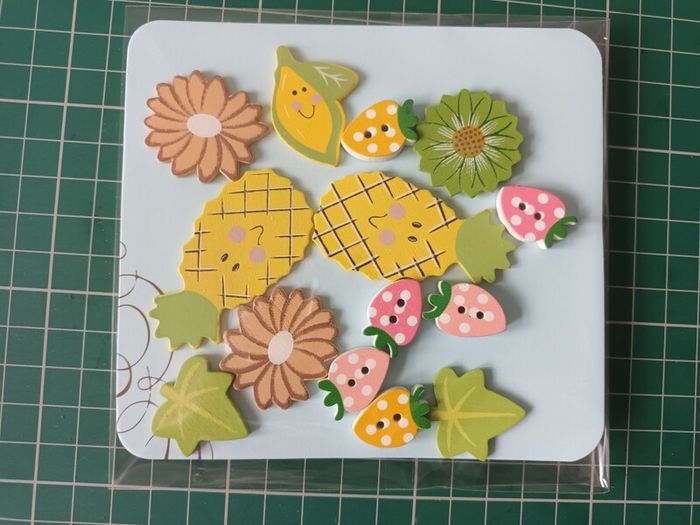 Craft Embellishments - Fruit & Flowers
