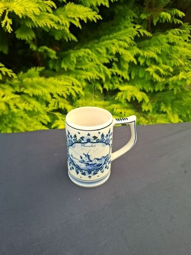 By post only blue delft heineken beer mug