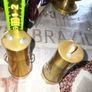 A Pair of Old Trench Art Brass, Postage Available or Collection on all my items Image 6