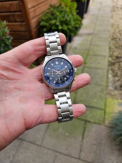 Watch Seiko Chronograph.