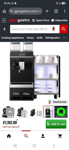 Bean to Cup Coffee Machine  Brand New