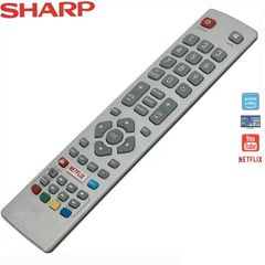 Sharp Aquos Smart TV Remote Control (SHW/RMC/0115) 4K Ultra HD Smart TVs