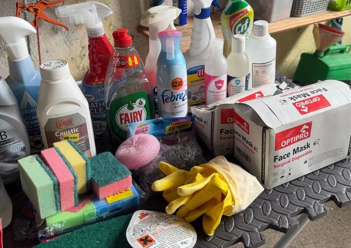Free Household Cleaning Materials