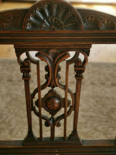 A Pair of victorian nursing chairs