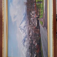 Large framed picture of Croagh Patrick/Westport