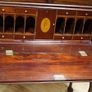 Antique Mahogany Bureau Bookcase Image 6