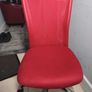 Red Ergonomic Mesh Office Chair  Stylish & Comfortable (Good Condition) Image 3
