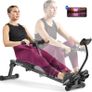 Compact Adjustable Rowing Machine, Cardio Exercise Equipment with 12 Levels of Resistance for Complete Body Workouts Image 2