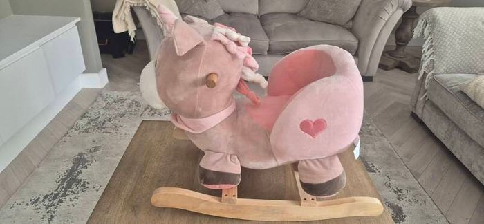 Wooden Baby Rocking Animal Unicorn