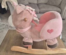 Wooden Baby Rocking Animal Unicorn