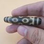 Vintage Himalayan Tibetan 4 Eyes Agate Dzi Bead Amulet Image 8