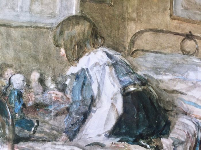Framed Print "The Dolls School"