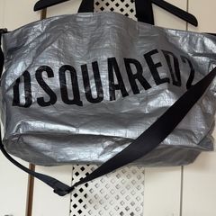 DSquared2 metallic travel/duffel bag