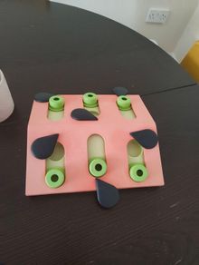 cat puzzle feeder