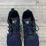 Gents Adidas Navy Laced Runner Trainers Uk Size 10. In Super Condition Image 2