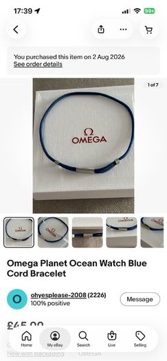 Omega Watches Sailing Bracelet