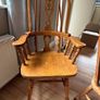 Solid wood extendable table and 5 chairs Image 6