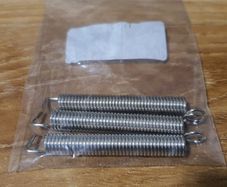 Guitar springs for Floyd Rose type bridge