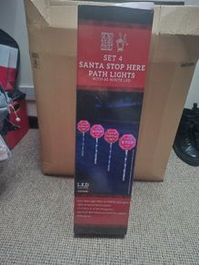 Christmas santa lights