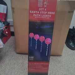 Christmas santa lights