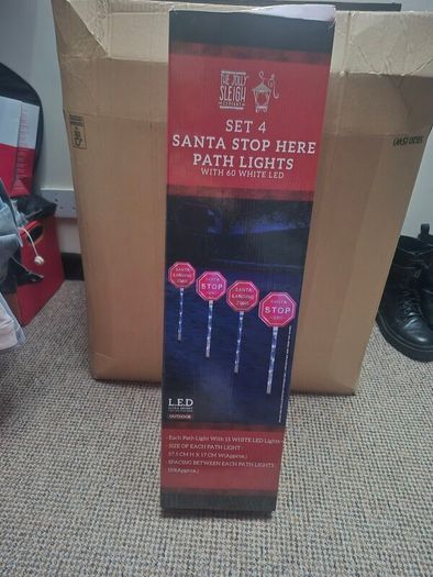 Christmas santa lights