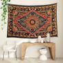 MULTIPLE SIZES AVAILABLE Sun Moon Golden Tapestry Aesthetic Zodiac Mandala Tapestry Wall Hanging Celestial Wall decor Burning Sun Tapestries for Bedroom Tarot Card Boho Tapestrys Hippie 30x40 Inches Image 2