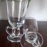 Pair of Irish Coffee Glasses with Handles Image 3