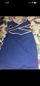 Blue dress