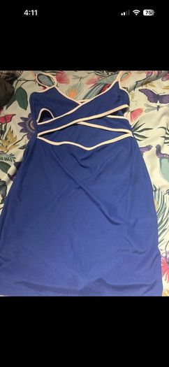 Blue dress