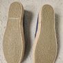 Navy Mesh Espadrilles Image 4