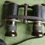 WW1 British Army A. Kershaw and Sons 6x Prismatic Binoculars 1917 Broad Arrow + Leather Case Image 7