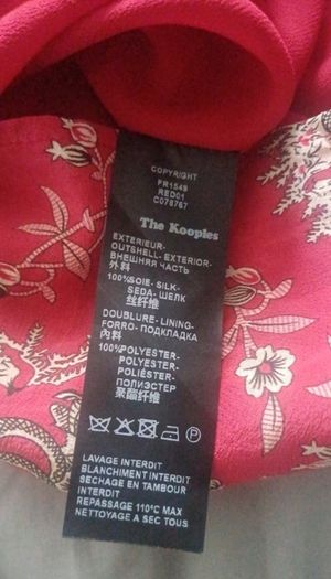 The Kooples silk dress