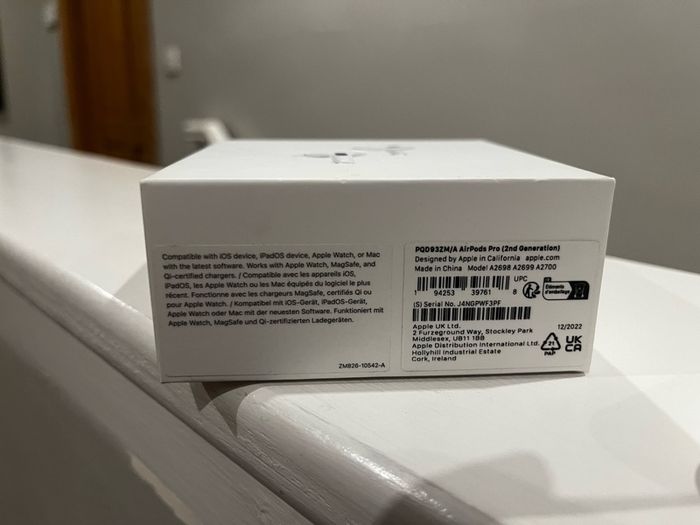 AirPods Pro 2 left earbud and case