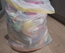 A bag of free baby girl clothes 6 - 12 months