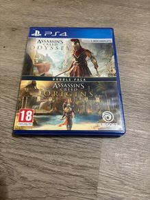 Assassin's creed  odyssey & origins Dual pack ps4 game