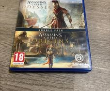 Assassin's creed  odyssey & origins Dual pack ps4 game