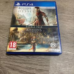 Assassin's creed  odyssey & origins Dual pack ps4 game