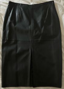 River Island Faux Leather Skirt