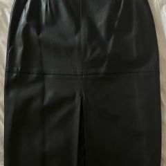 River Island Faux Leather Skirt
