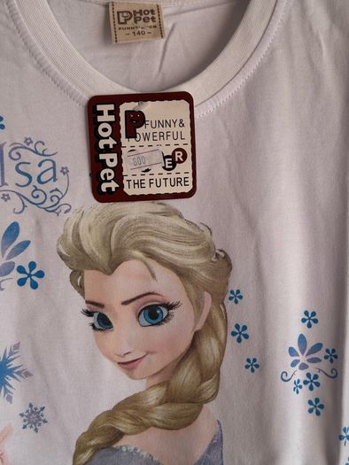 Disney Frozen Elsa Tutu Tunic T-Shirt | New with Tags | Up to 140 cm