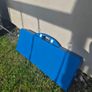 Folding Camping Picnic Table with 4 Seats Portable Suitcase Style Image 3